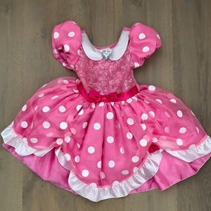 Minnie Mouse Dress Up Sz 5/6 EUC